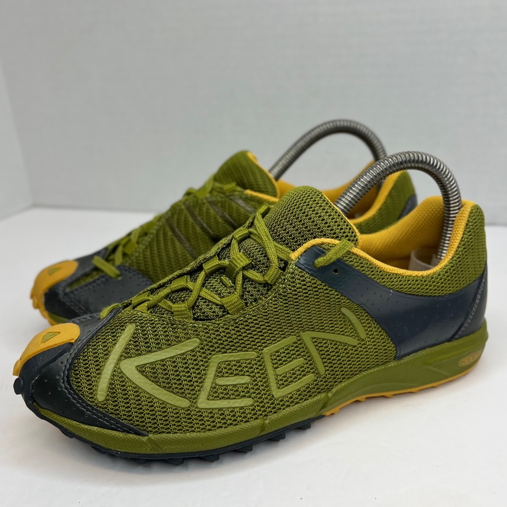 Keen A86 TR Womens Trail Running Shoes Sz 7 1007724 Olive/Slate/Mustard Superb!